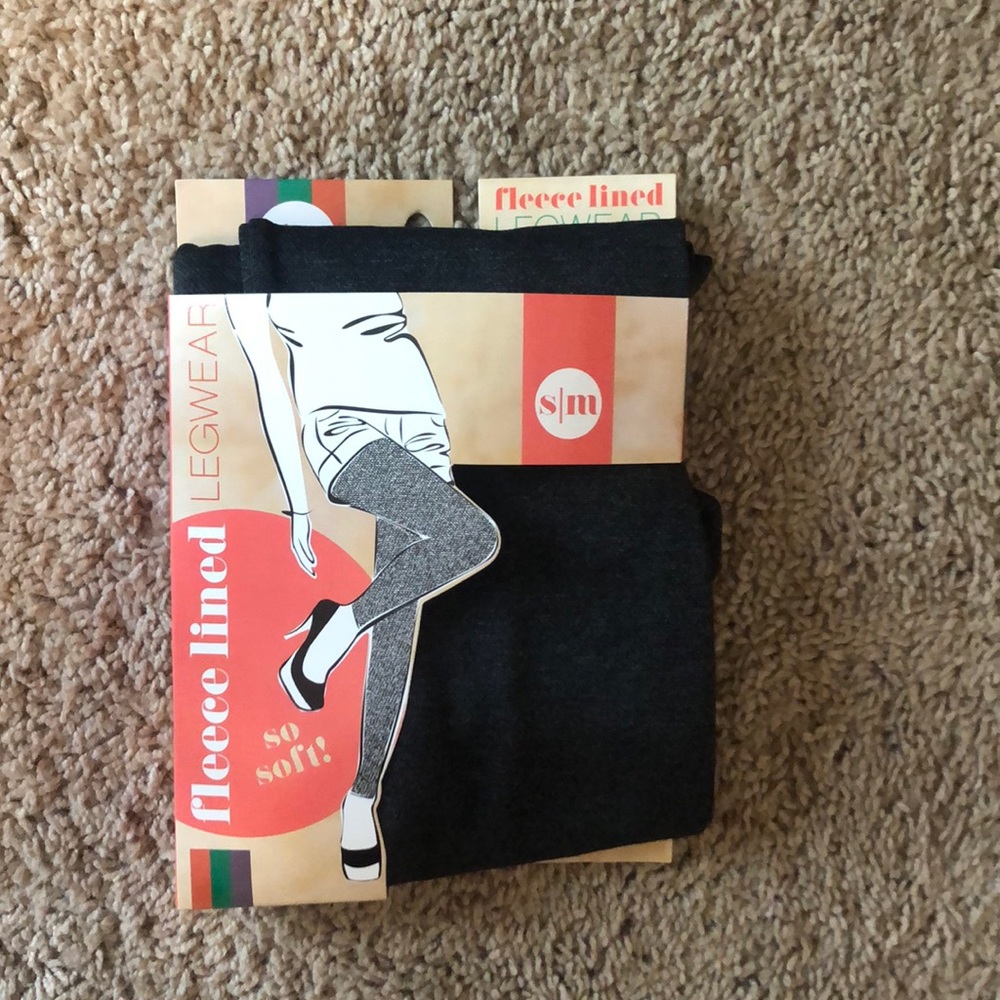 Fleece lined leggings